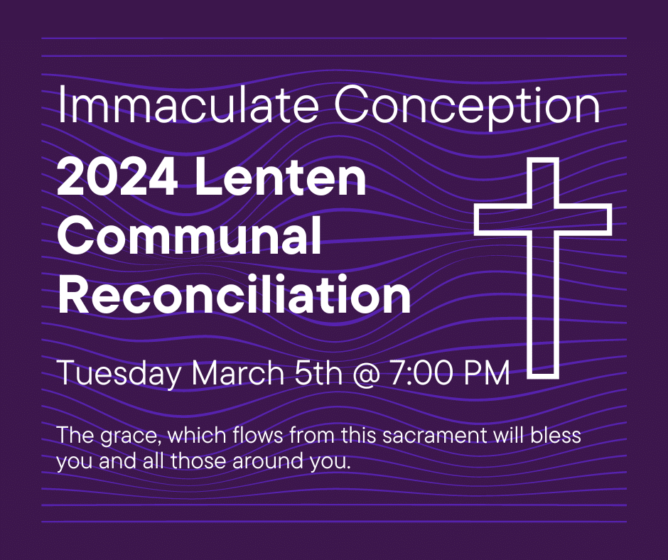 Lenten Communal Reconcilitation
