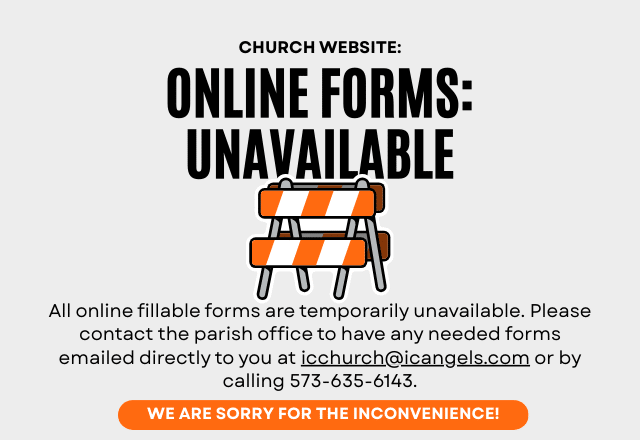 Online Forms Unavailable (640 X 440 Px)