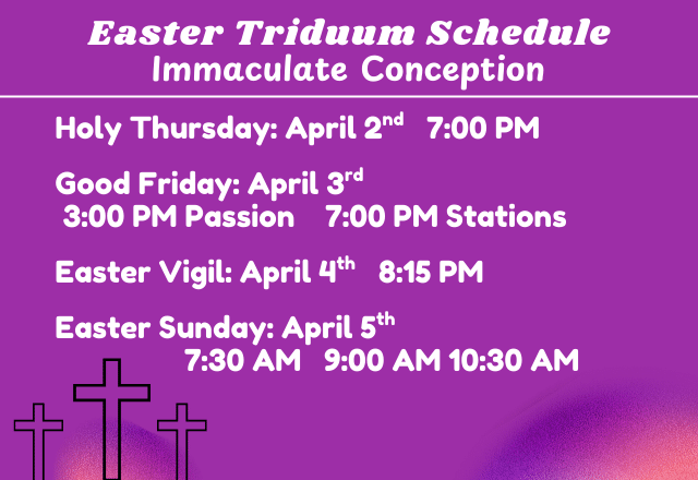 Easter Triduum Schedule 2026 (640 X 440 Px)