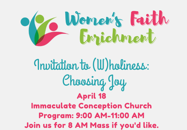 Women's Faith Enrichment (640 X 440 Px)